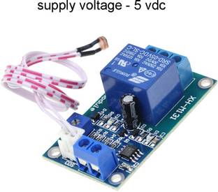 electrolight XH-M131 Light Control Switch Photo resistor Relay Module Detection Sensor 10A brightness Automatic Control Module. Temperature Sensor and Controller Electronic Hobby Kit
