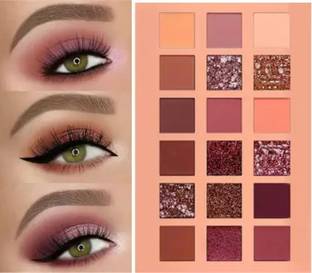 Pohok Professionals Nude Perfect Blushed Icon Eyeshadow Palette 18 g (Multicolor) 18 ml
