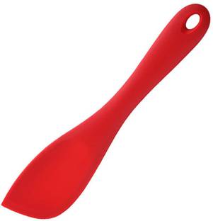 Besillia Silicone Spatulas Set Heat Resistant Flexible Spatula Seamless (Red, Pack of 1) Non-Stick Spatula