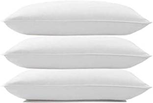 Shree Shyam Cotton, Microfibre Solid Sleeping Pillow Pack of 3