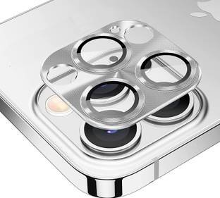Mobilive Back Camera Lens Ring Guard Protector for iPhone 13 Pro Edge to Edge Metal Protection, HD Clear, 9H Hardness