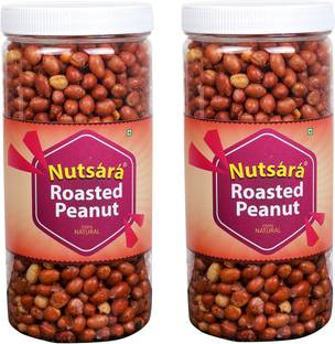 nutsara Kerala Spicy Roasted Peanuts , Roasted groundnut Snacks 1200 gm
