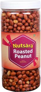 nutsara Kerala Spicy Roasted Peanuts , Roasted groundnut Snacks 600 gm
