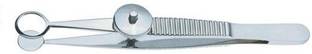 Agarwals Chalazion Forceps Oval Jaws with Locking Thumb Screw 20 mm Lens Forceps