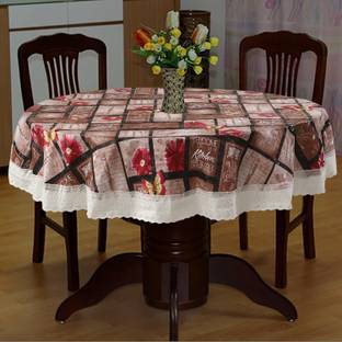 Dakshya Industries Printed 4 Seater Table Cover