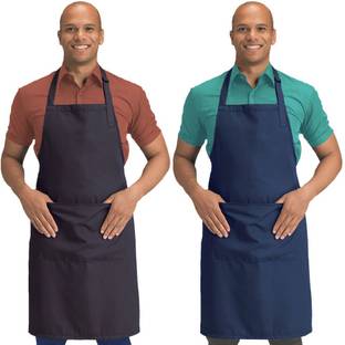 Blackpoll Polyester Home Use Apron - Free Size