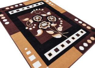 Samjeeda Handloom carpets 5 ft  X 7 ft Acrylic Carpet