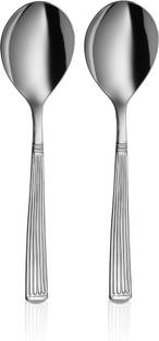 Shri & Sam New Stribes Serving Spoon Stainless Steel Cutlery Set
