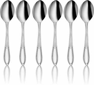 Shri & Sam Spark Tea Spoon Stainless Steel Dessert Spoon Set
