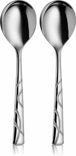 Shri & Sam GSW Dotted Serving Spoon Stainless Steel Cutlery Set