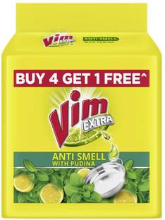 Vim Antismell with Pudina Buy 4 get 1 Dishwash Bar