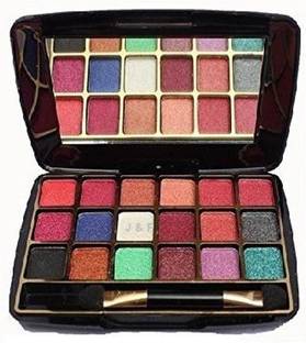 J & F 18 Colors Eyeshadow Palette Best Color Series Gives A Striking & Versatile 10 g