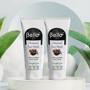 Bello Charcoal pack of 2 - Removes Impurities & Dirt on your Face Wash
