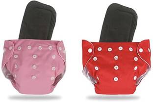 Jaydison Solid Reuse Nappy Reusable Cloth Button Diaper & Insert 0-24M Jaym-01