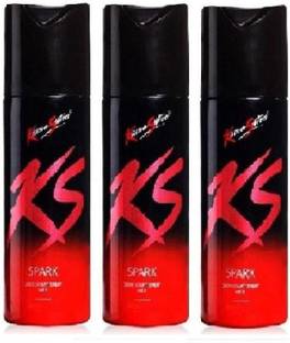 KS DEO FRESH SPARK Deodorant Spray  -  For Men
