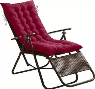Femesta Cotton Solid Chair Pad Pack of 1