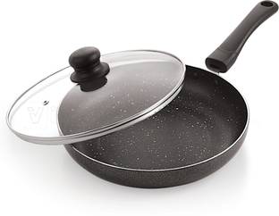 iVBOX ® Eco-Plus 260cm Non-Stick Cookware Frying Pan With Outer Hard-Stone Coating Fry Pan 26 cm diameter with Lid 1.5 L capacity