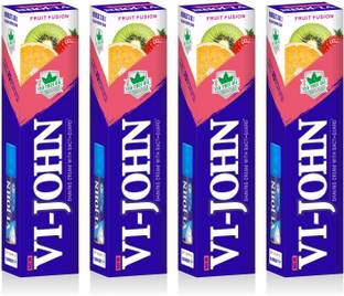 VI-JOHN SHAVING CREAM FRUIT FUSION 125GM PACK OF 4