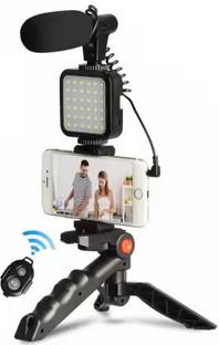 Wanzhow All-in-One Smartphone Vlogging Video Kit Tripod