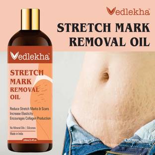 Vedlekha Pregnancy Stretch Mark Oil For Reduce Stretch, Scars, Underarms-