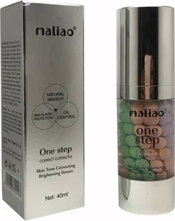 maliao One Step Correct Corrector All Skin Tone Correcting Bighting With Serum Concealer