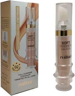maliao Injection Shape Infallible Full Coverage Liquid Concealer Soft Ivory Concealer