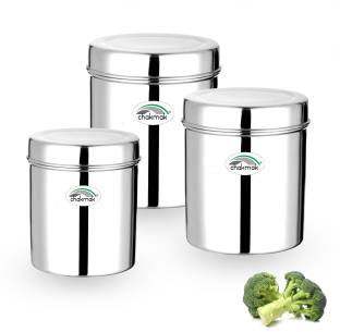 Chakmak Steel Utility Container  - 400 ml, 500 ml, 600 ml