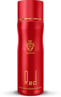 Gediya Red 200ml body Deodorant Perfume Body Spray  -  For Men & Women