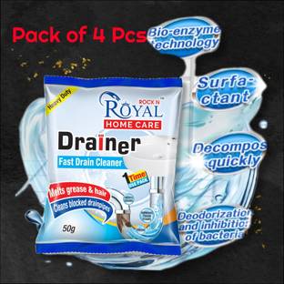 MODERNINNOVATOR Drain Block Remover Wash Basin cleaning powder Sinks& Pipes Cleaner Clogged sink Dishwash Bar