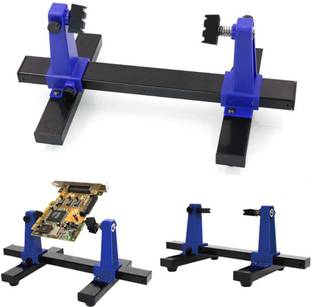 uptodateprouducts PCB Adjustable Soldering Clamp Holder 360 Degree Rotation Circuit Board Electronic Components Electronic Hobby Kit
