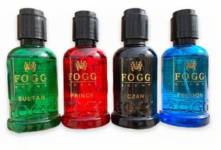 FOGG Scent Prince , Sultan , Czar , Tycoon Gift Pack Combo Perfume Pack of 4 Eau de Parfum  -  120 ml