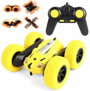 KTRS Stunt RC Car Remote Control Car Flips Double Multi Colour as per Availability)