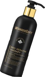 Wondersoft Professional PH Balancing Pro Keratin Therapy Smoothening Shampoo