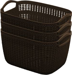KUBER INDUSTRIES Plastic Storage Basket