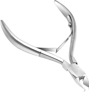 feelhigh COSMETICS STAINLESS STEEL CUTICLE CUTTER/CUTICLE NIPPER TOOL Single Ended Cuticle Pusher