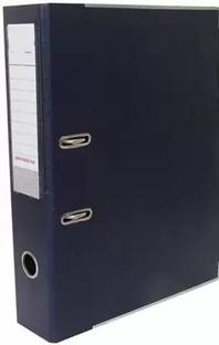 C J Choice PVC Lever arch file blue