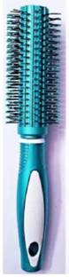 RAJ Round Hair Brush,Rolling Hair Brush/Combs/kangi, ,Blue Color - Pack Of 1