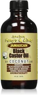 Jamaican Mango & Lime Black Castor Oil, Coconut, 4 Ounce Hair Oil