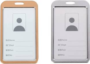 I CARDE Aluminum ID Badge Holder
