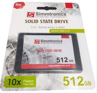 Simmtronics PRO 2.5" 512 GB Desktop Internal Solid State Drive (SSD) (S930P PRO 2.5")