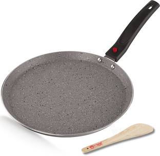iVBOX Omega-Plus 3mm Marble induction 280mm Non Stick Dosa Tawa 28 cm diameter