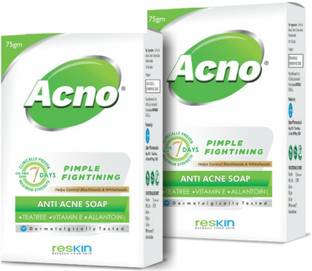 Acno Anti Acne & Pimple Fighting Soap for Normal To Oily Skin ( Pack OF 2)