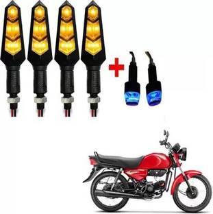 QZ डिवाइस आगे, रियर LED इंडिकेटर लाइट  Hero CD Dawn, Universal For Bike  के लिए