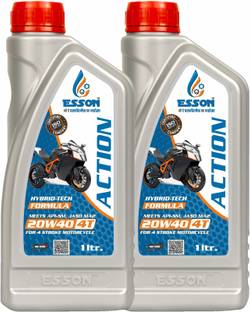 ESSON ACTION 20W40 4T 1Ltrr-P 2 ACTION 1000 P2 High Performance Engine Oil