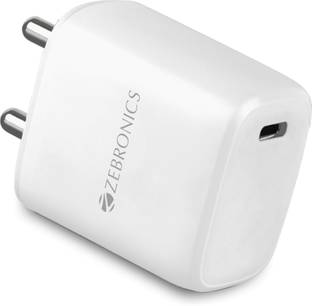 ZEBRONICS 20 W 3 A Wall Charger for Mobile