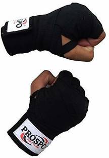 PROSPO Boxing Gloves, Hand Wrap 180" BLACK Boxing Hand Wrap
