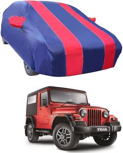Euro Care Car Cover For Mahindra Thar (With Mirror Pockets)