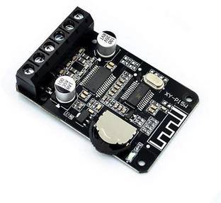 DHRUV-PRO 15W Stereo Bluetooth 5.0 Power Amplifier Board 12V/24V Module XY-P15W Electronic Components Electronic Hobby Kit