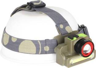 ECOSKY zommable 4 XPE+COB Led Rechargeable 2in1 cob headlight head torch metal body 5 hrs Torch Emergency Light