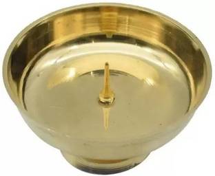 oramsa Dhoop Batti Stand Diya for Home ||Office || Temple || Diwali || Navratri Puja Brass Incense Holder